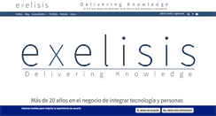 Desktop Screenshot of exelisis.com