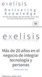 Mobile Screenshot of exelisis.com